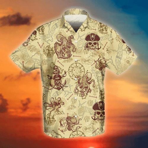 Octopus Hawaiian Shirt