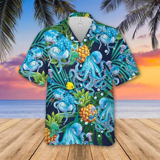 Octopus Hawaiian Shirt