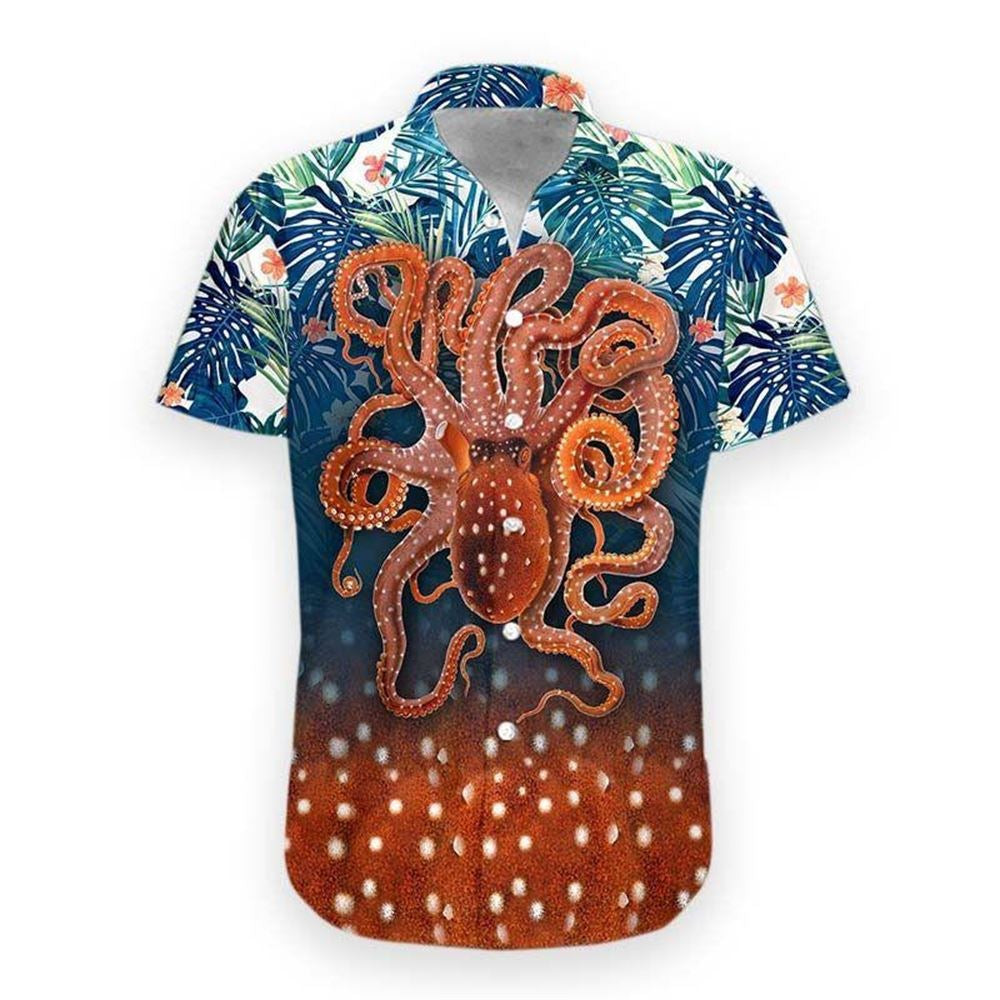 Octopus Hawaiian Shirt