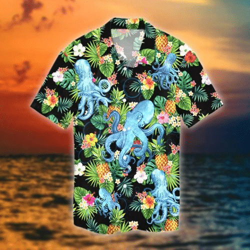 Octopus Hawaiian Shirt