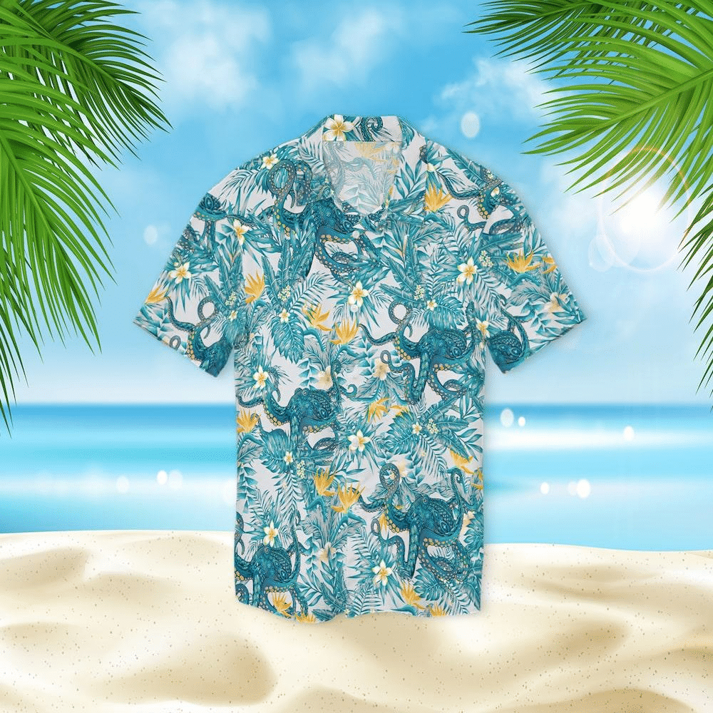 Octopus Hawaiian Shirt
