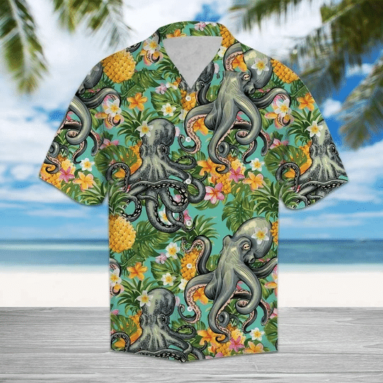 Octopus Hawaiian Shirt