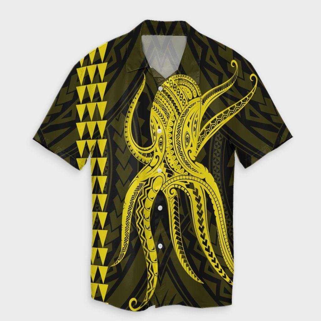 Octopus KaKau Polynesian Hawaiian Shirt