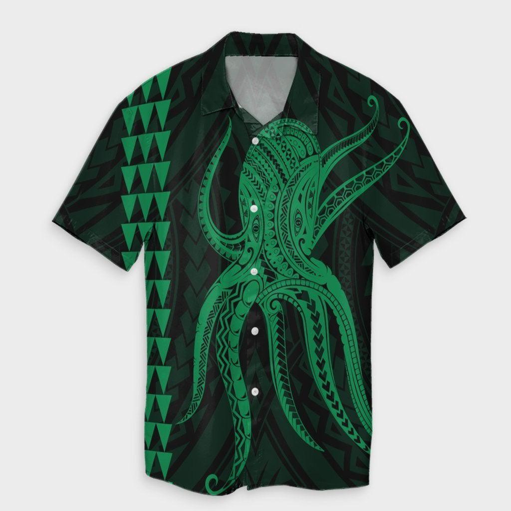 Octopus KaKau Polynesian Hawaiian Shirt