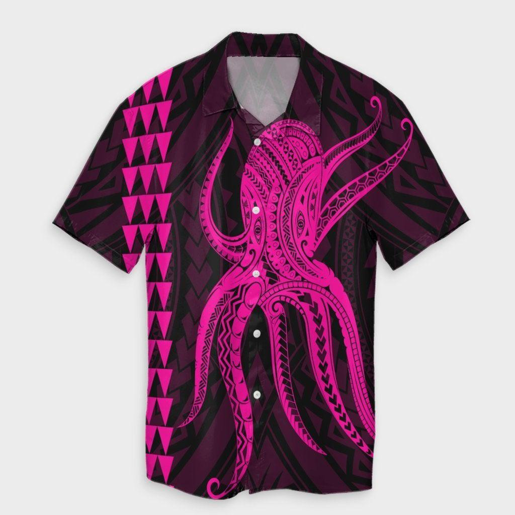 Octopus KaKau Polynesian Hawaiian Shirt