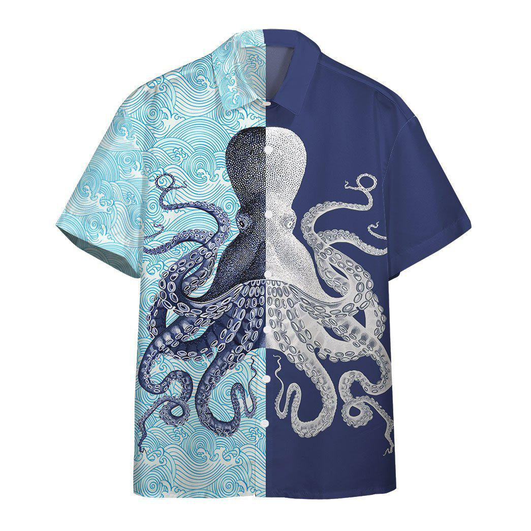 Octopus Summer Vibes Hawaiian Shirt