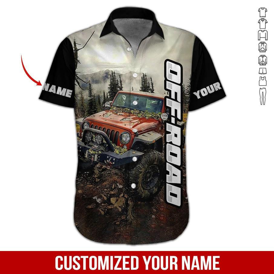 Off Road Personalized Hawaiian Shirt