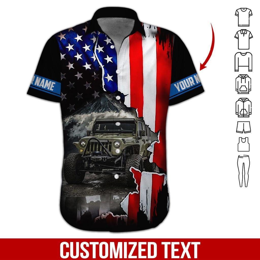Off Road Personalized Hawaiian Shirt