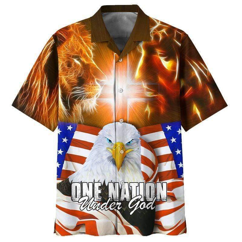 One Nation Under God Hawaiian Shirt