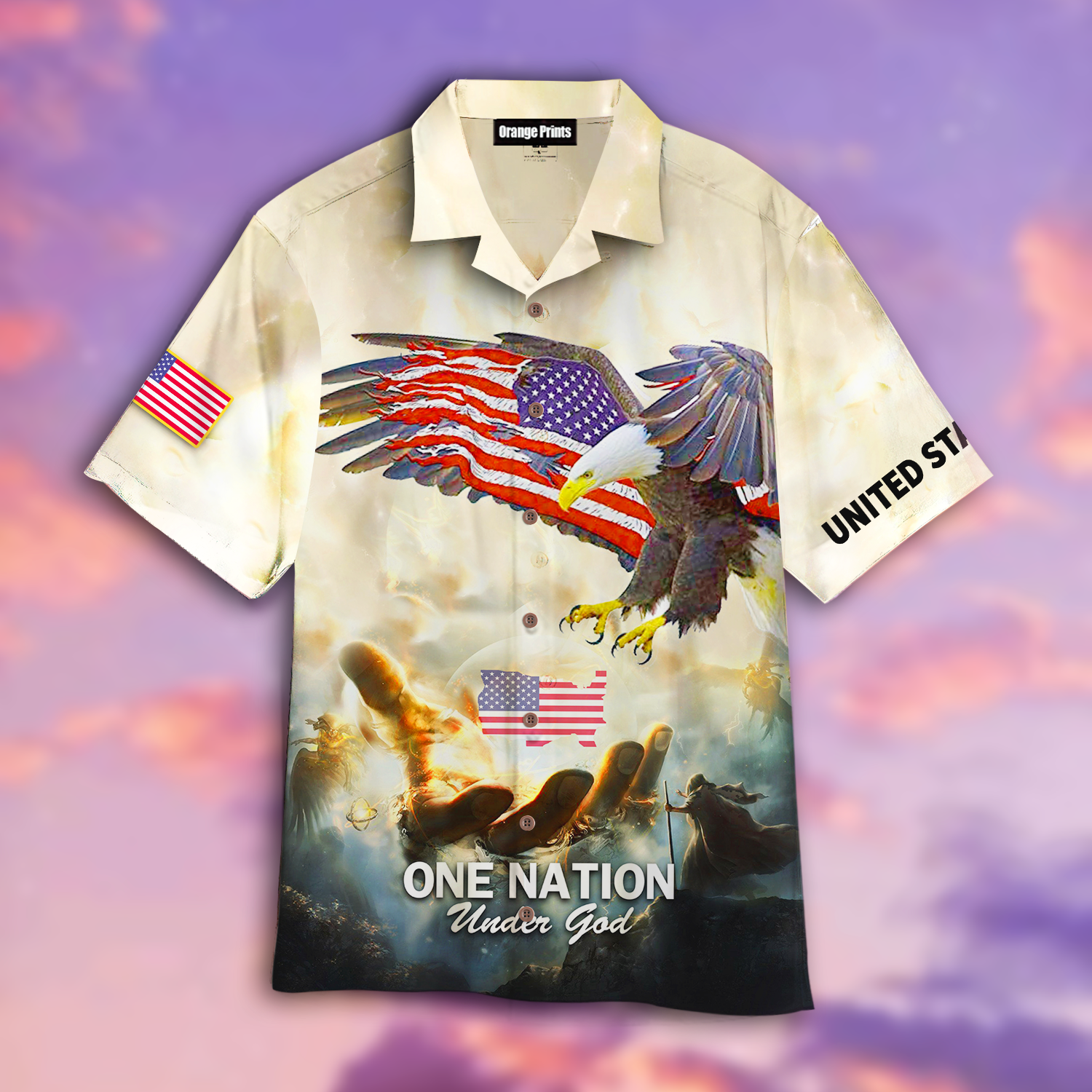 One Nation Under God Hawaiian Shirt