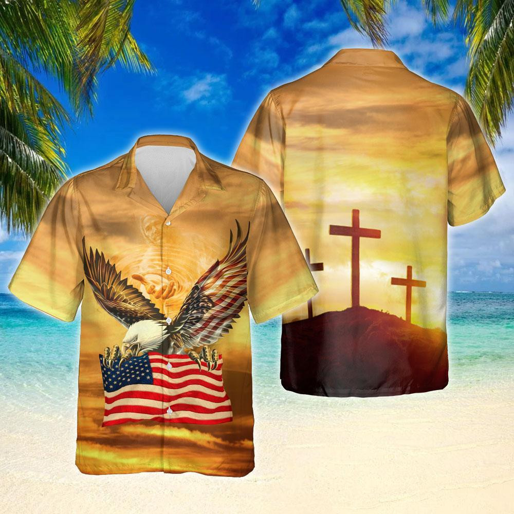 One Nation Under God Hawaiian Shirt