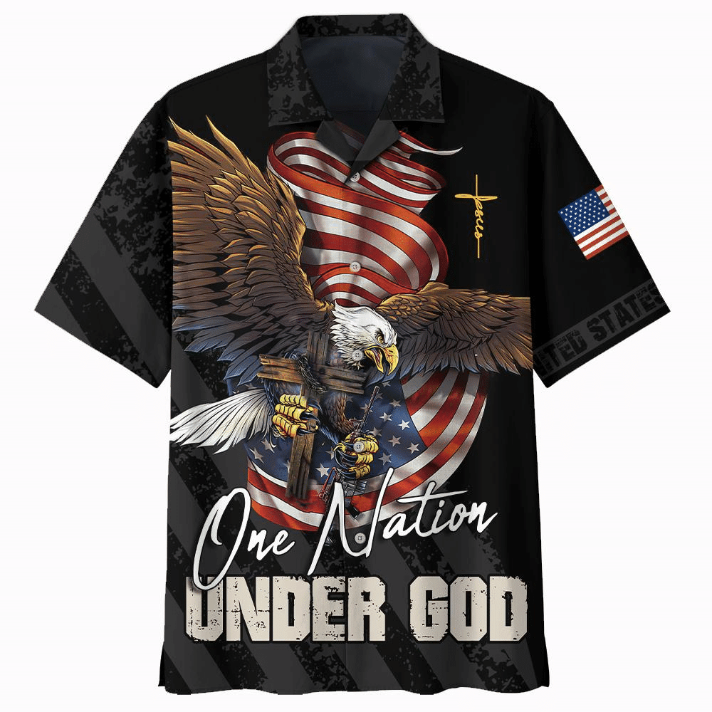 One Nation Under God Hawaiian Shirt