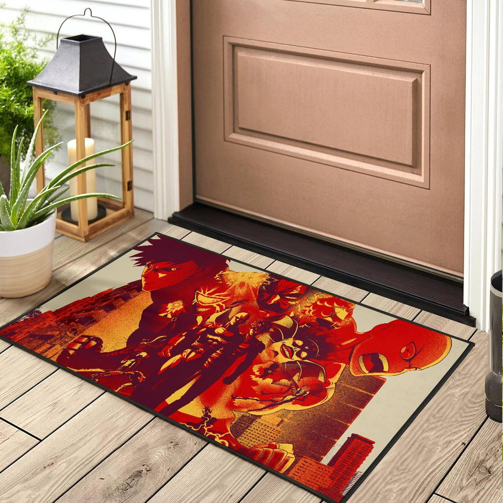 One punch man anime Rubber Doormats - Image 3
