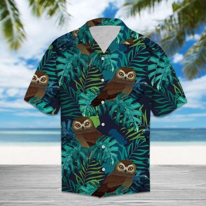 Owl Hawaiian Shirt