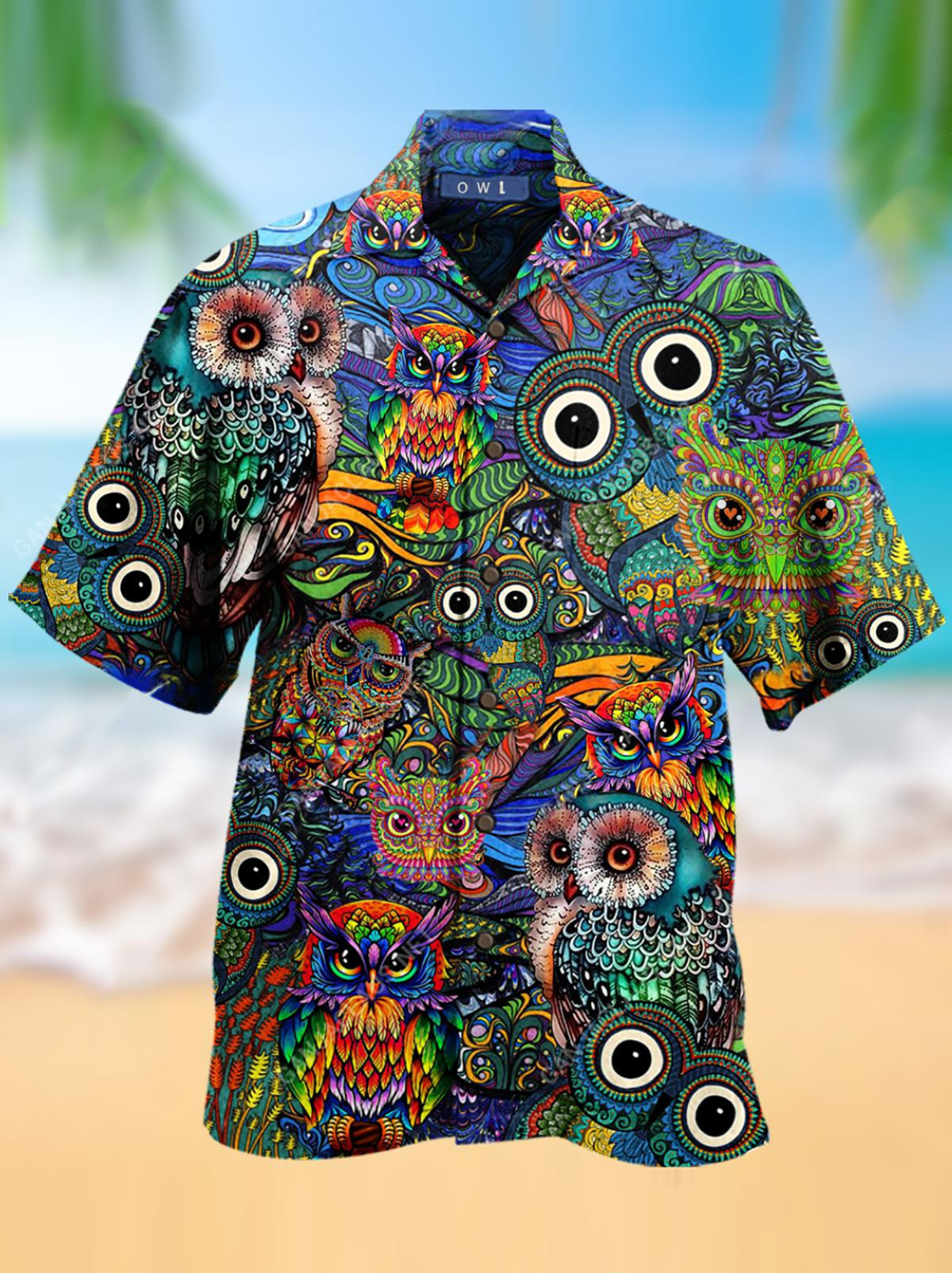 Owl Hawaiian Shirt