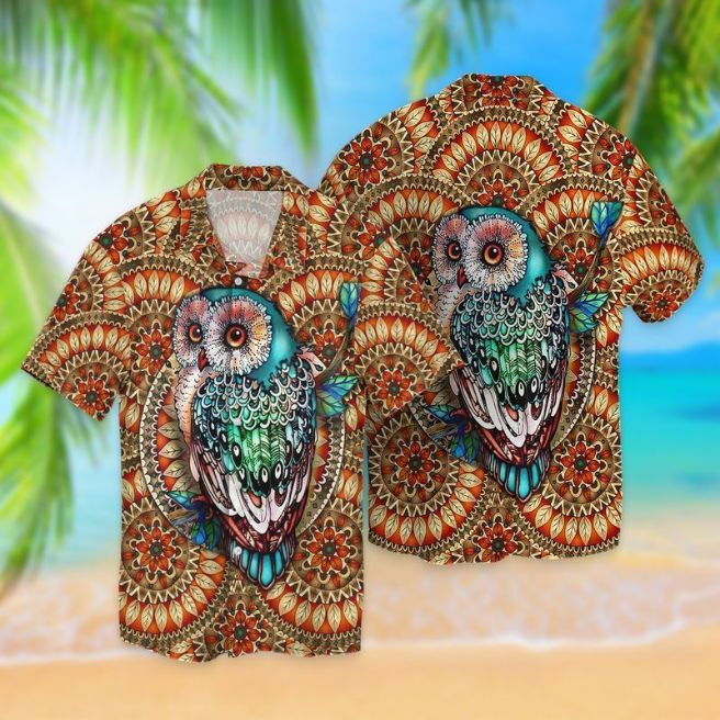 Owl Love Hawaiian Shirt