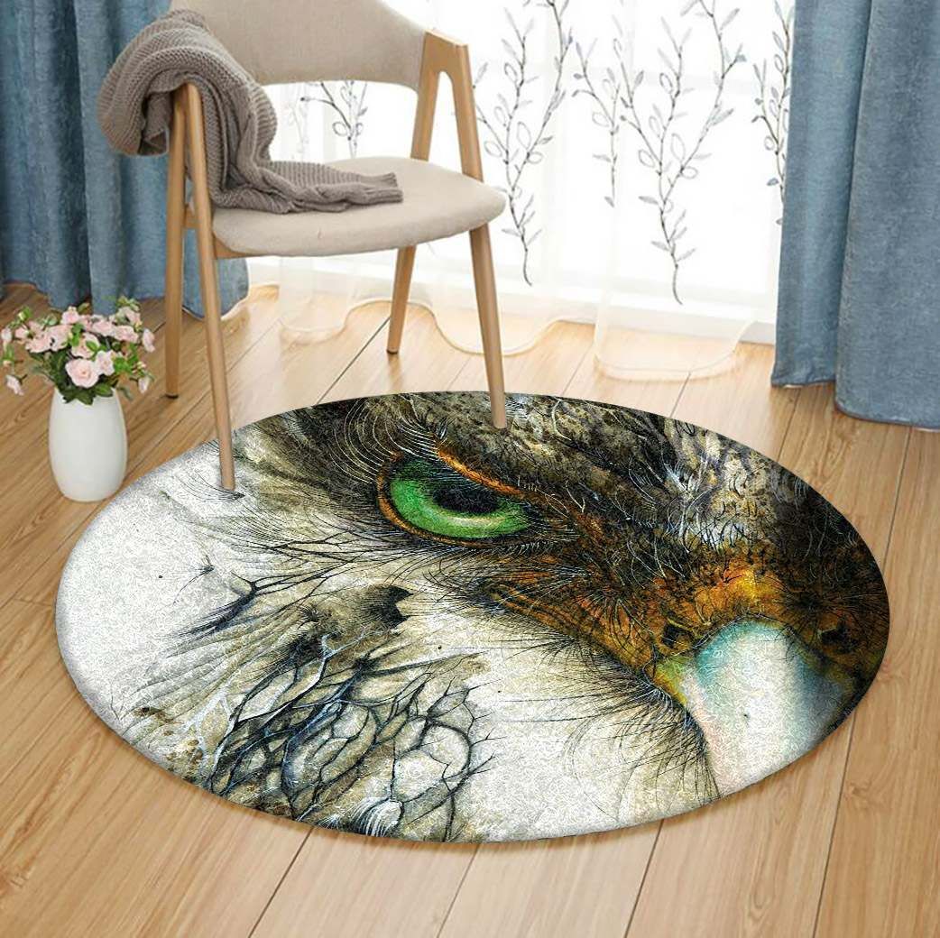 Owl Round Rug Carpet Bedroom Livingroom Home Decor