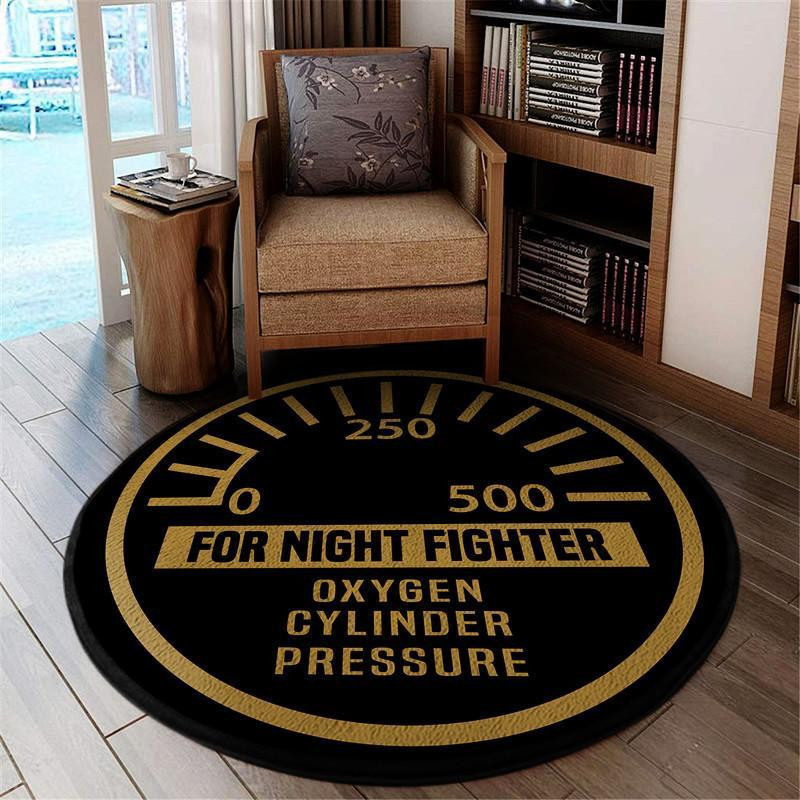 Oxygen Pressure Gauge For Ww2 Night Fighter Living Room Round Rug Carpet Bedroom Livingroom Home Decor