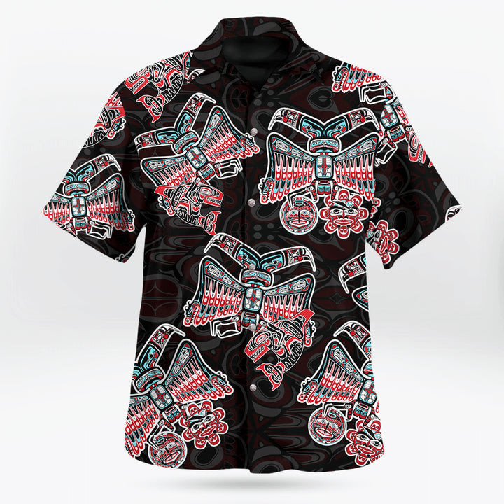 Pacific Northwest Indian Hawaiian Shirt