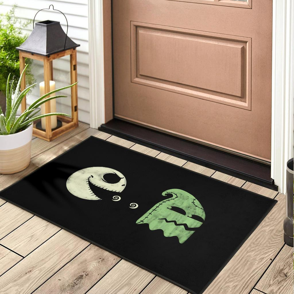 Pacman Jack Skellington Rubber Doormats - Image 3