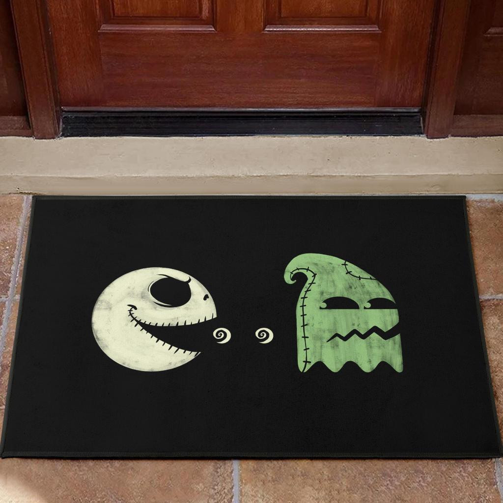 Pacman Jack Skellington Rubber Doormats