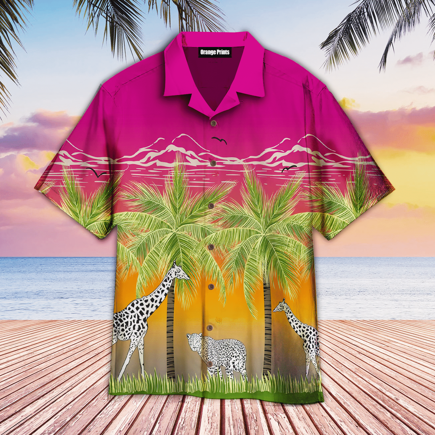 Palm Trees Tropical Hawaiian Shirt