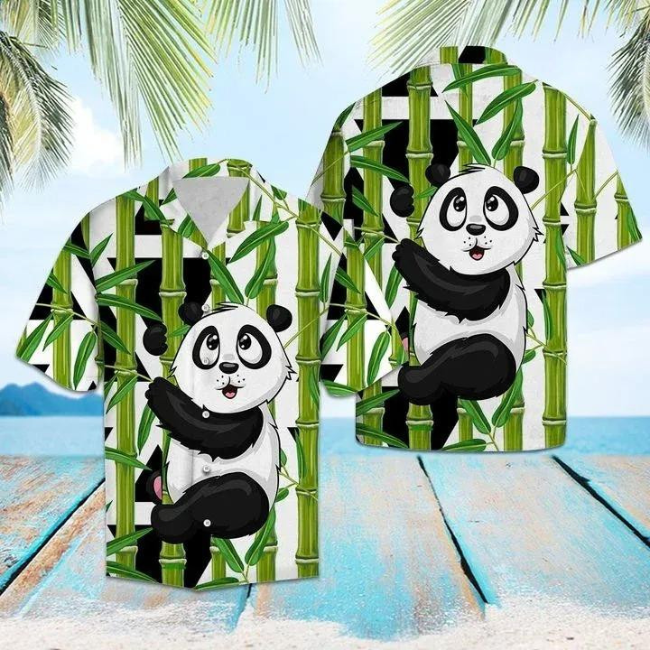 Panda Bamboo Hawaiian Shirt