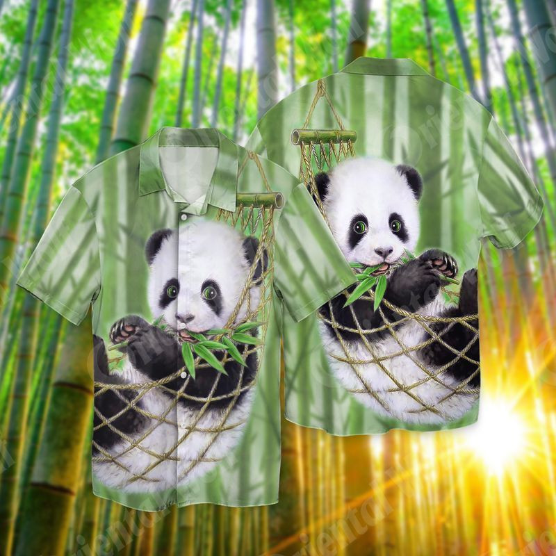 Panda Cute Hawaiian Shirt