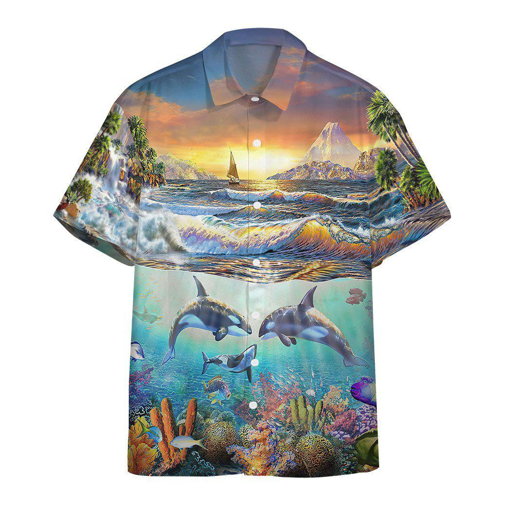 Paradise Bay Marine Life Hawaiian Shirt