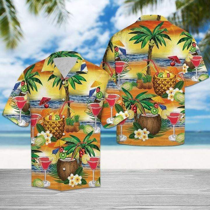 Paradise Cocktail and Juice Hawaiian Shirt