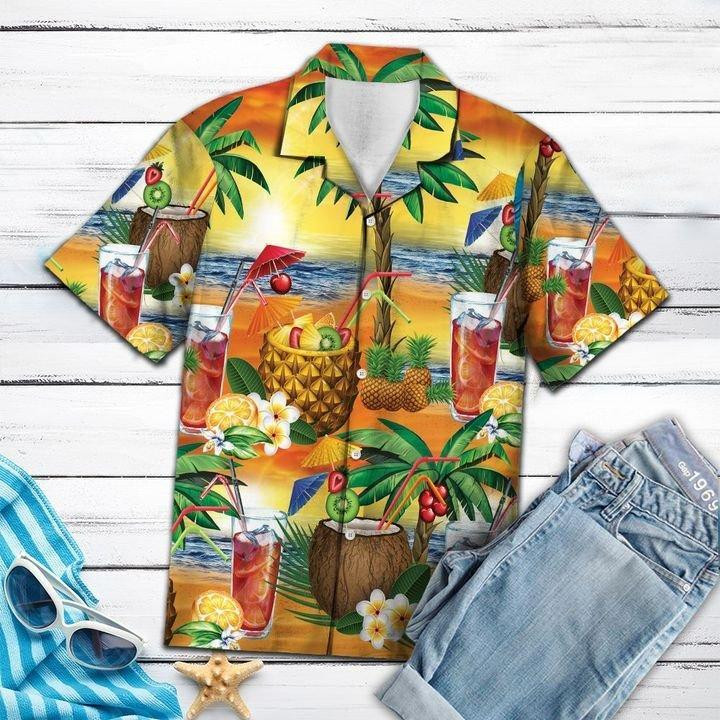 Paradise Sangria Hawaiian Shirt