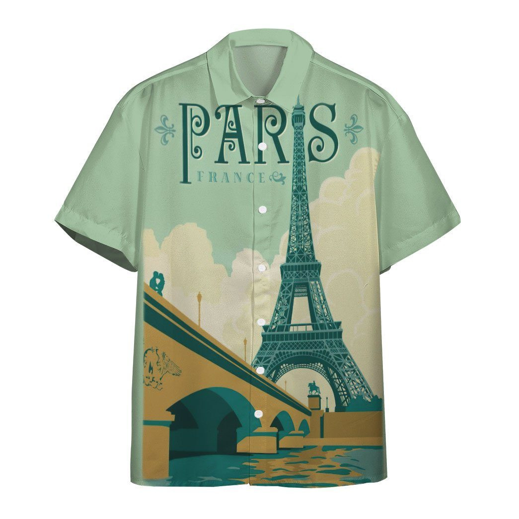 Paris France Hawaiian Shirt