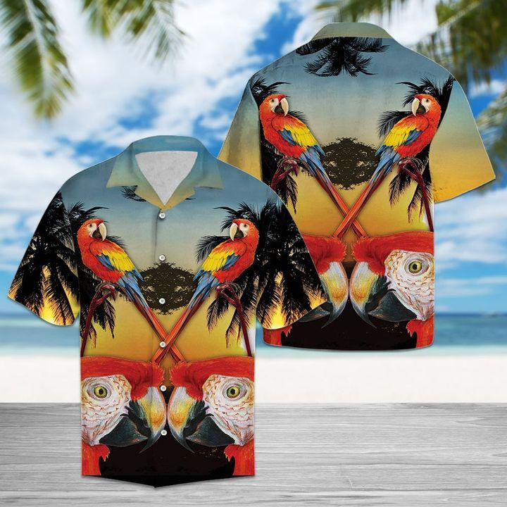 Parrot Beauty Hawaiian Shirt