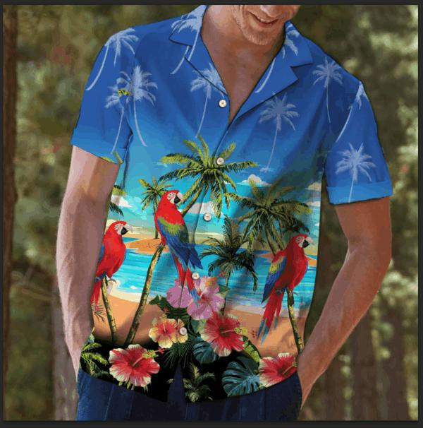 Parrot Hawaiian Shirt