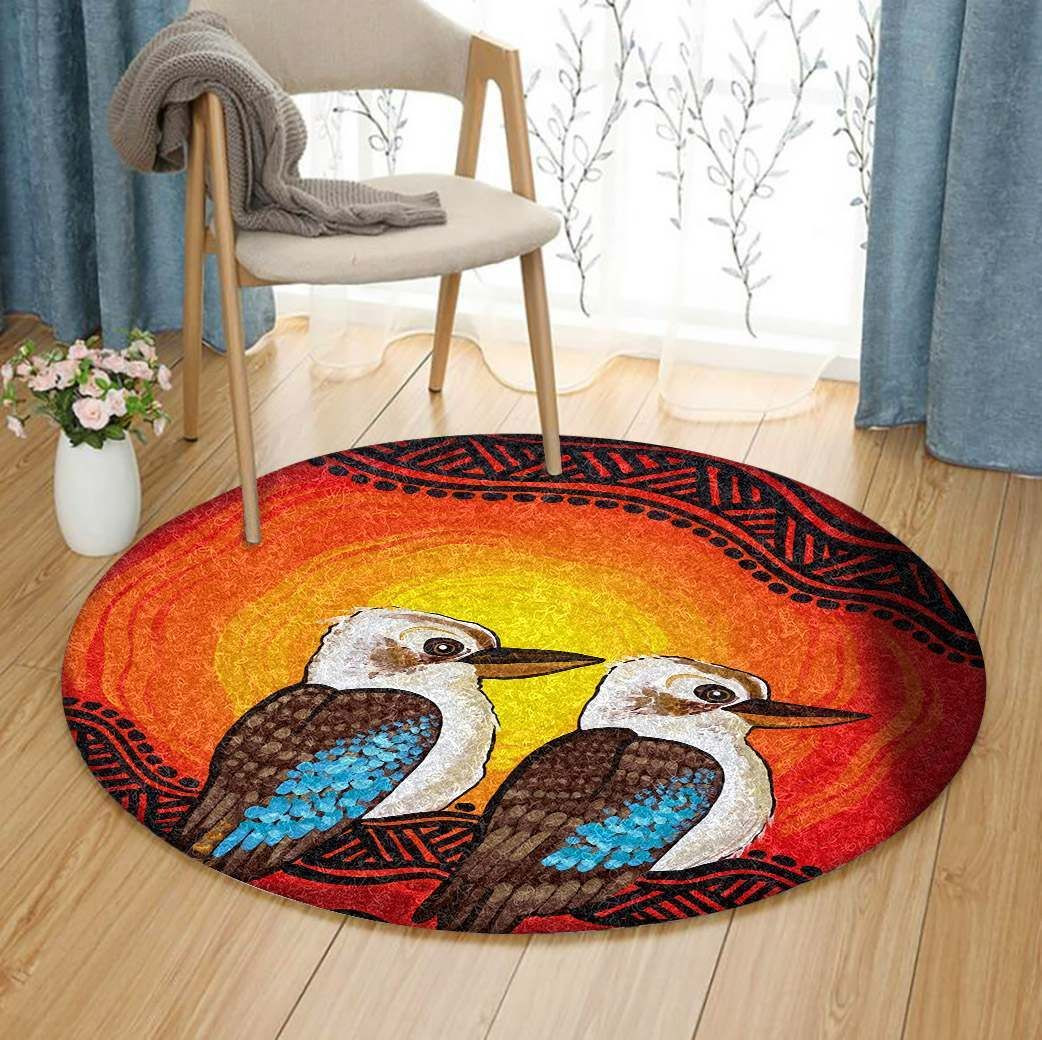 Passerine Round Rug Carpet Bedroom Livingroom Home Decor