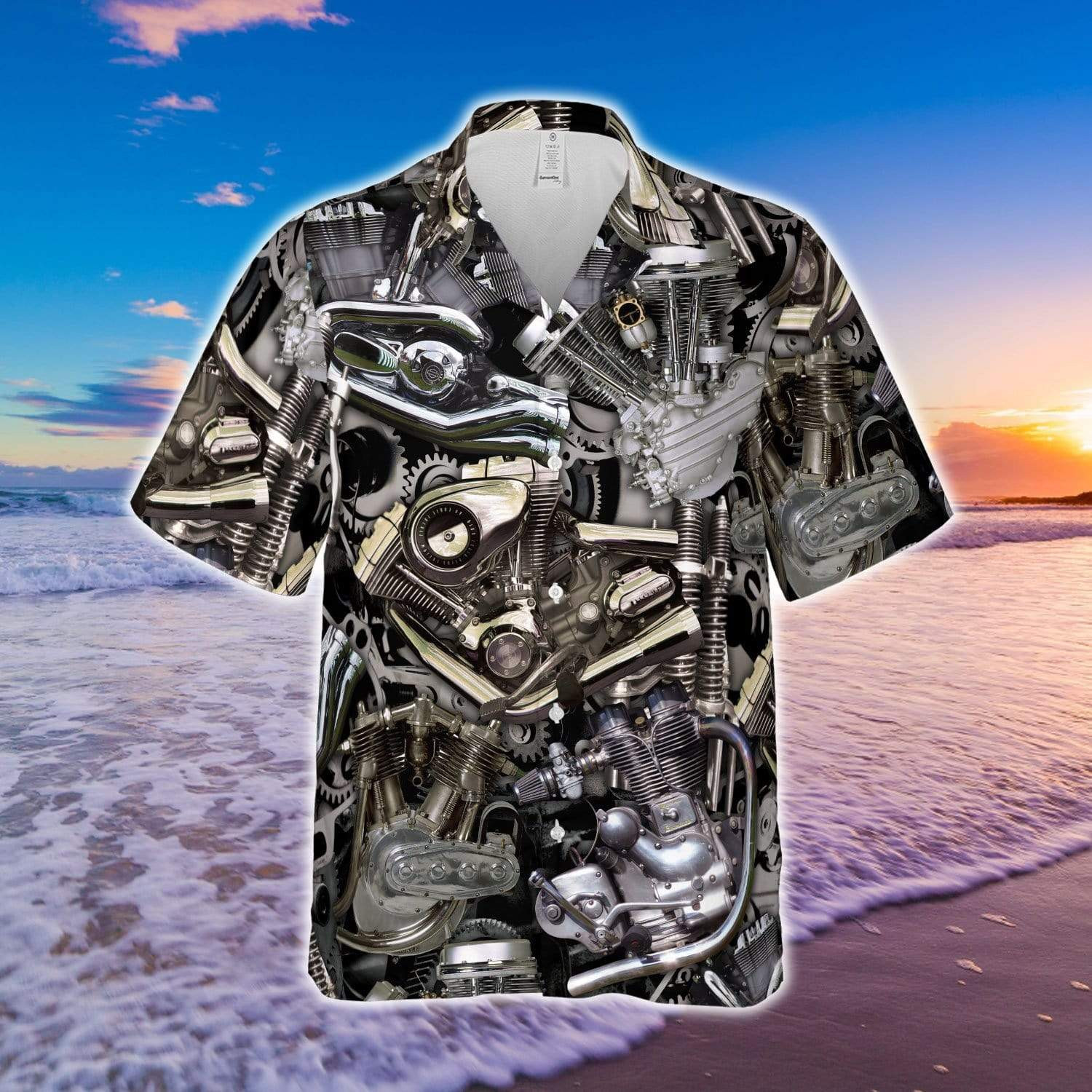 Passion For Motorcycle Mechanic Aloha Hawaiian Shirt