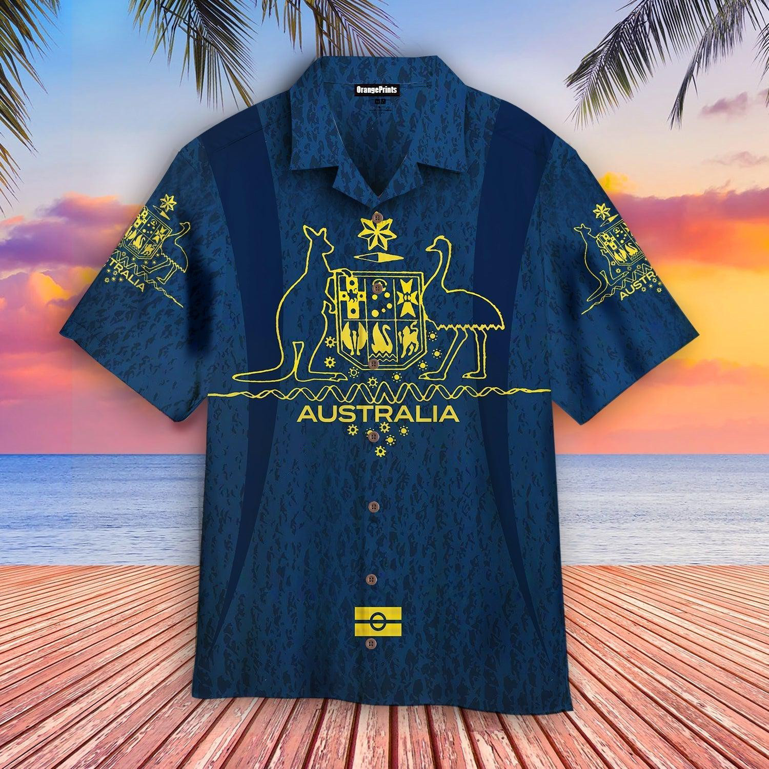 Passport Style Australia Animal Hawaiian Shirt