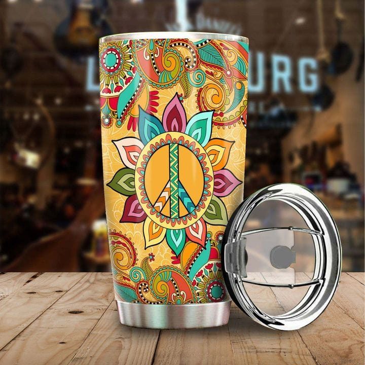 Peace Hippie Tumbler