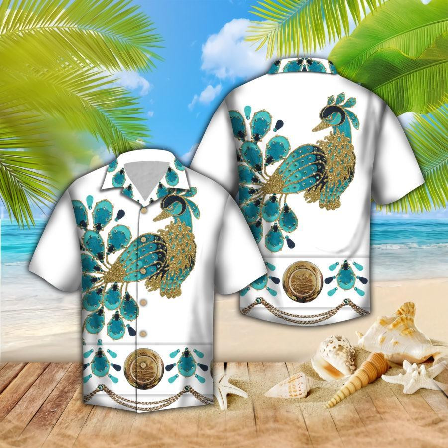 Peacock Hawaiian Shirt