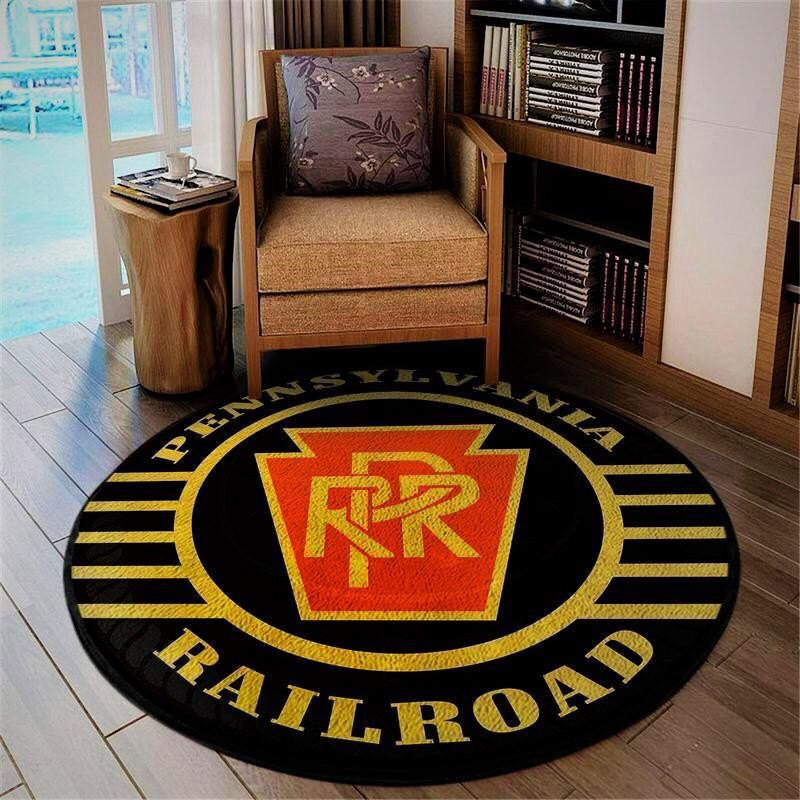 Pennsylvania Round Rug Carpet Bedroom Livingroom Home Decor