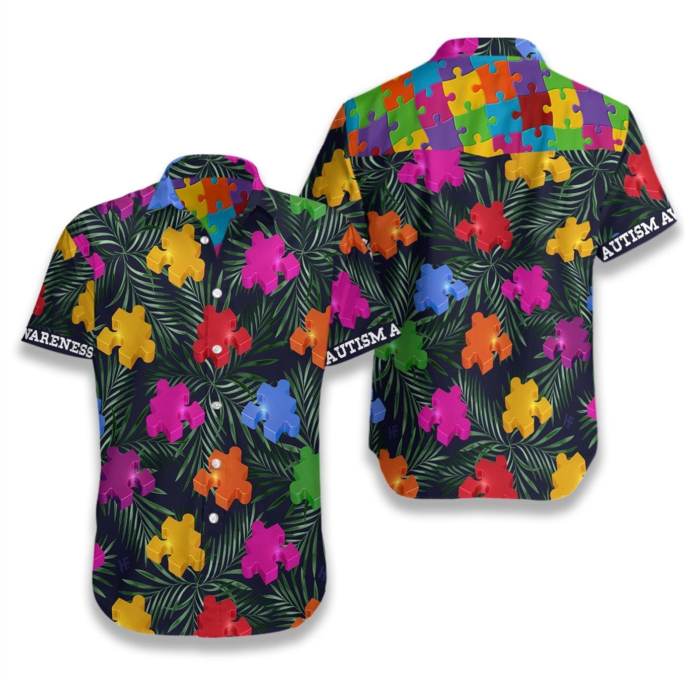 People With Aspergers Autism Might Tropical Hawaiian Shirt