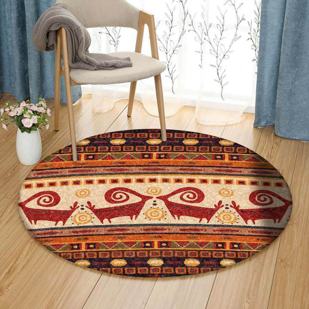 Persian Round Rug Carpet Bedroom Livingroom Home Decor