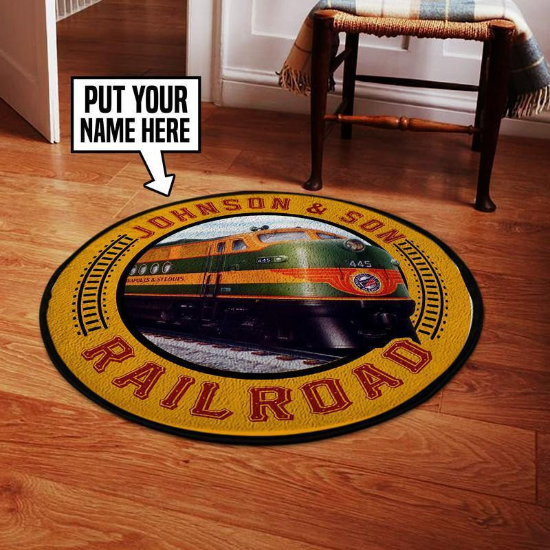 Personalize Minneapolis And St Louis Round Rug Carpet Bedroom Livingroom Home Decor