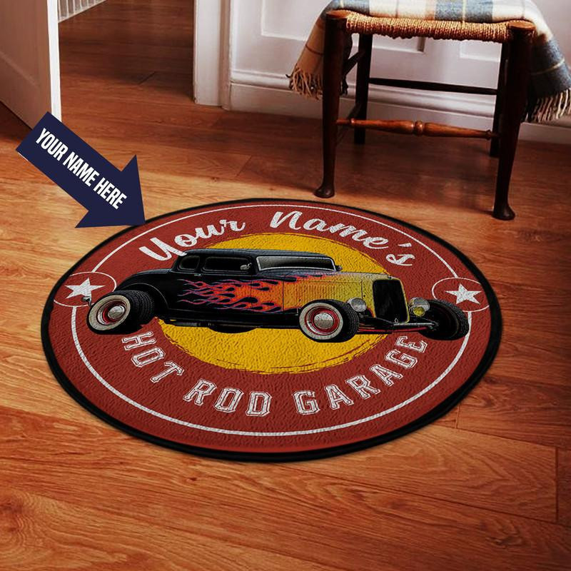 Personalize Vintage Round Rug Carpet Bedroom Livingroom Home Decor