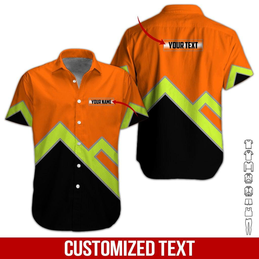 Personalized Name And Department Personalized Hawaiian Shirt