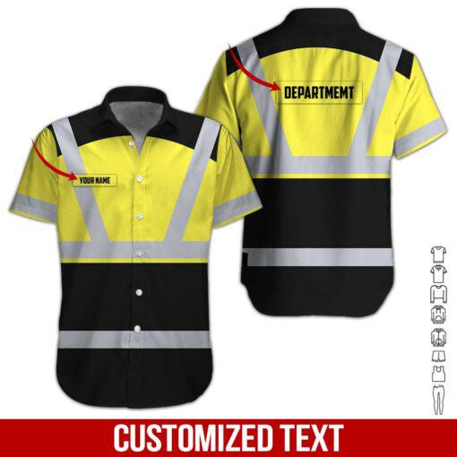 Personalized Name Heavy Equipment Operators Personalized Hawaiian Shirt