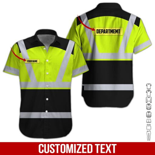 Personalized Name Heavy Equipment Operators Personalized Hawaiian Shirt