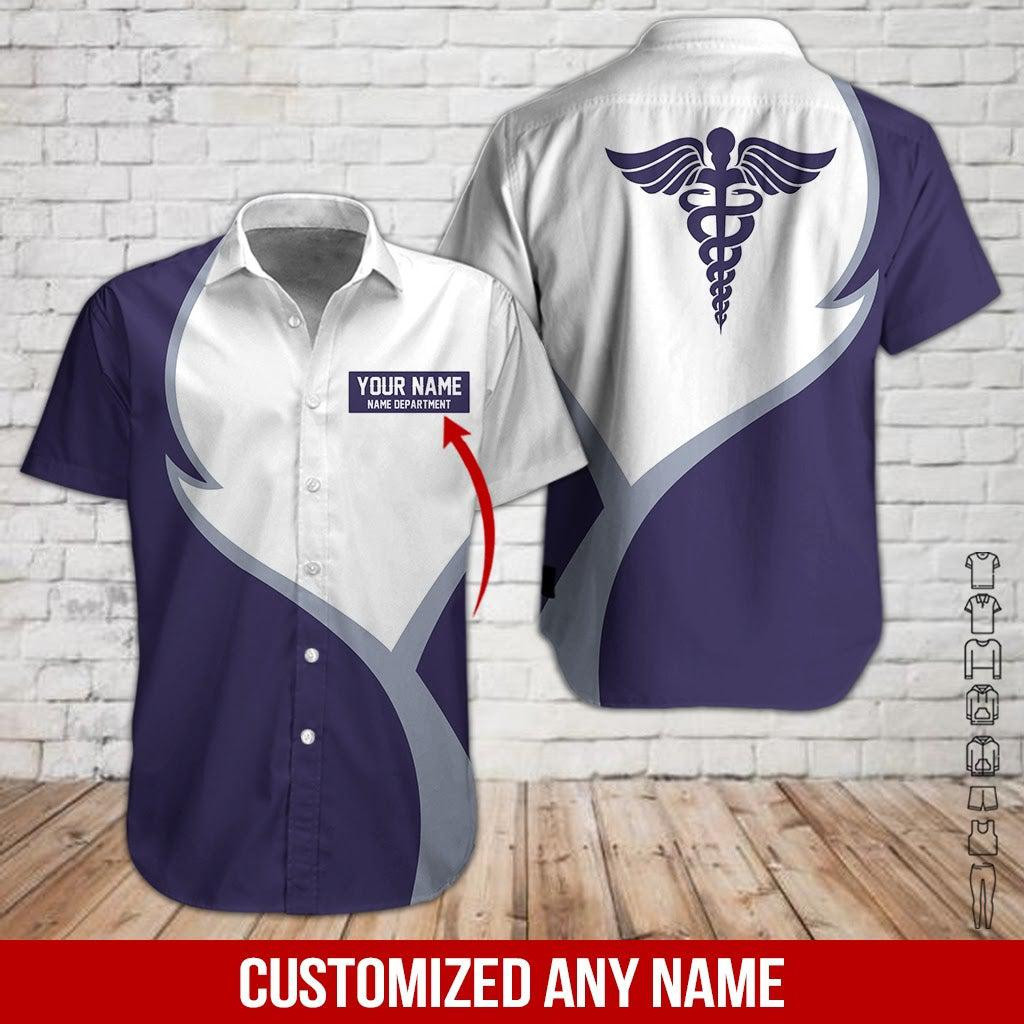 Personalized Name Nurse Name September Guy Personalized Hawaiian Shirt