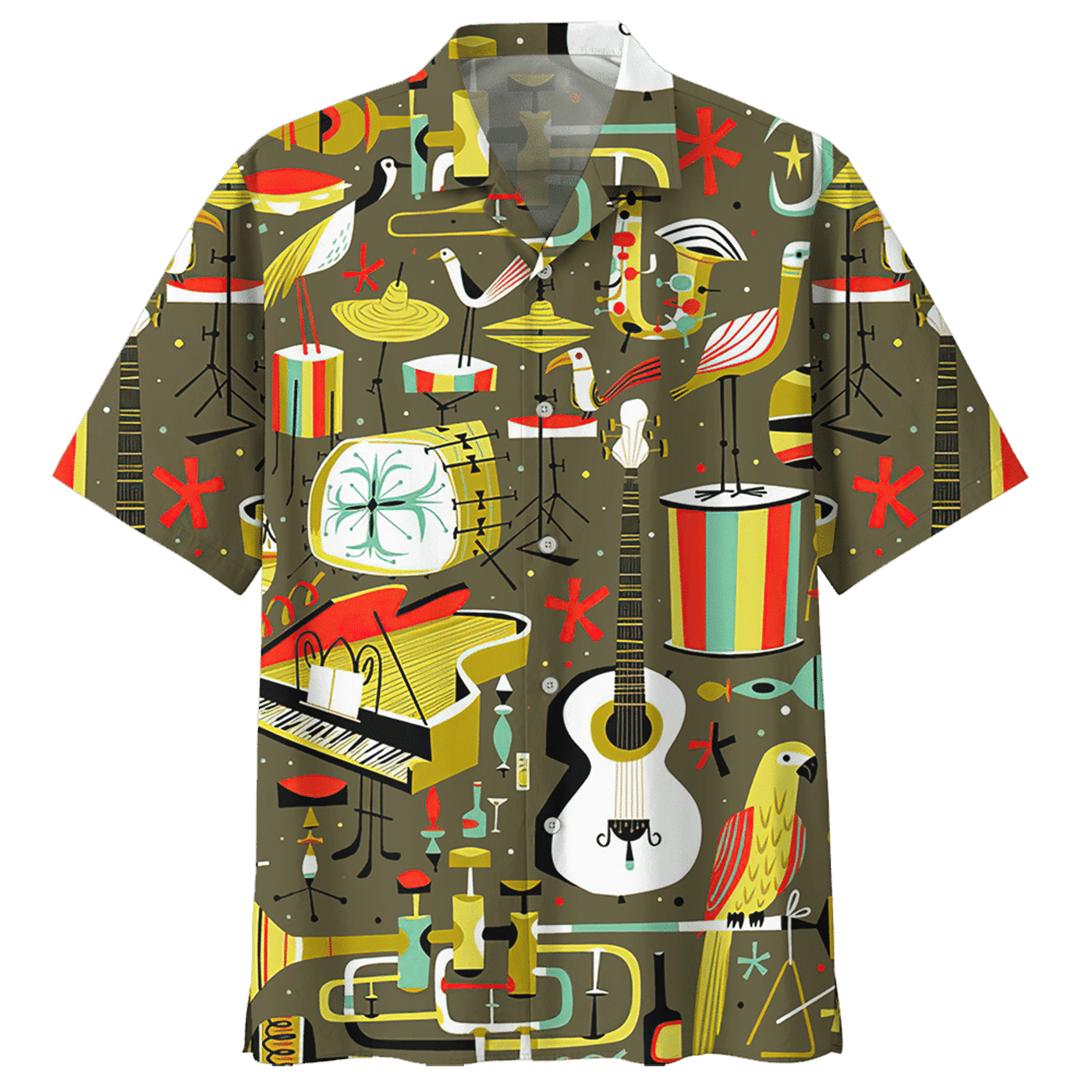 Piano Hawaiian Shirt