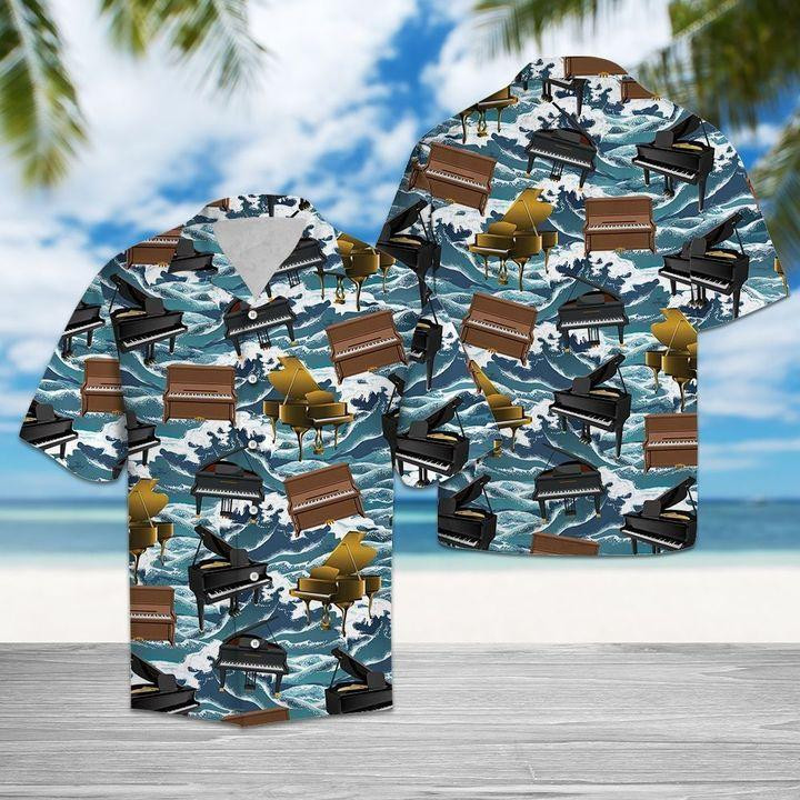 Piano Hawaiian Shirt